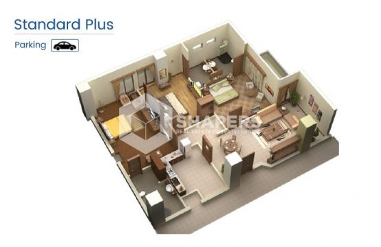 Lifestyle Residency 3 Bed Type B Standard Plus Apartment