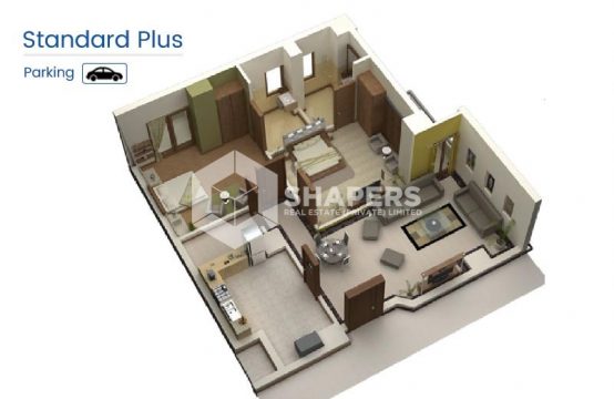 Lifestyle Residency 2 Bed Type C Standard Plus Apartment