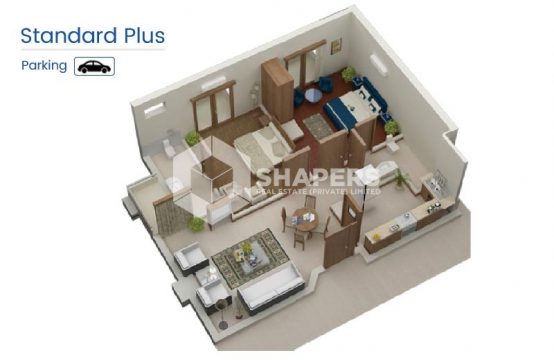 Lifestyle Residency 2 Bed Type D Standard Plus Apartment